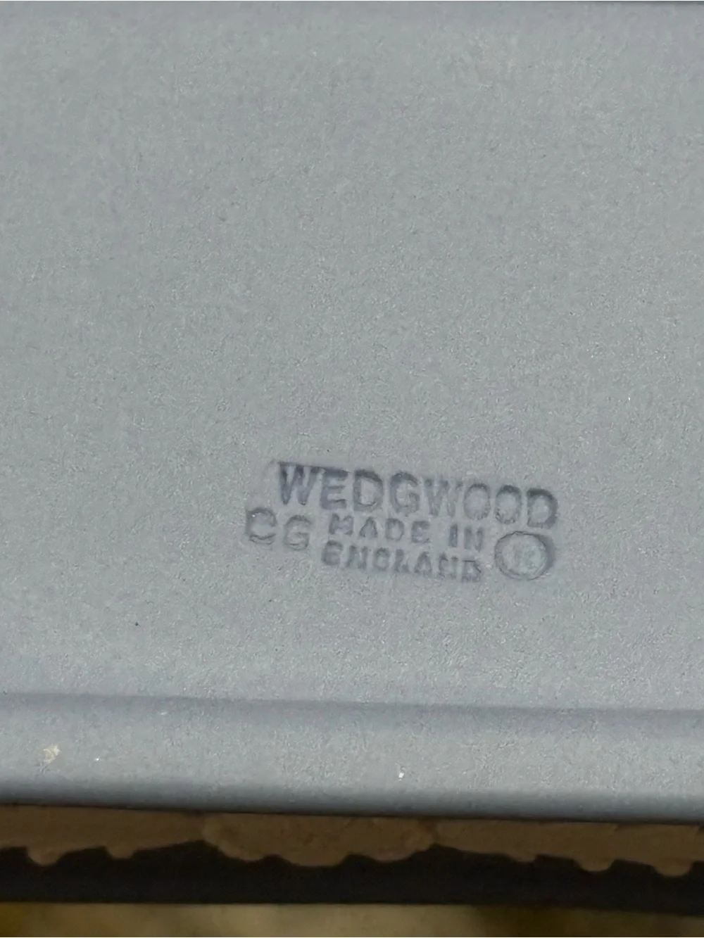 Wedgewood Portland Blue Jasperware Rectangular Lidded Trinket Box